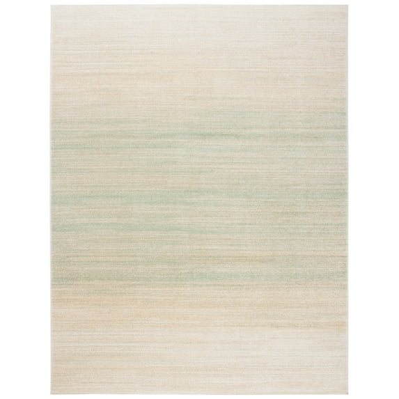 SAFAVIEH Adirondack Maris Abstract Area Rug, Green/Ivory, 9' x 12'