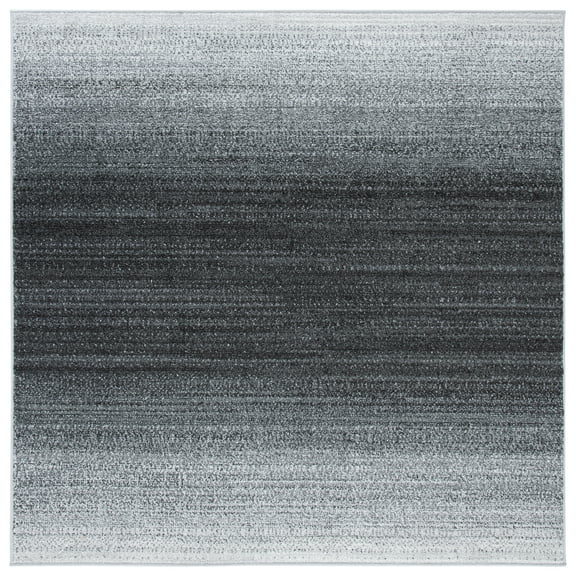 SAFAVIEH Adirondack Maris Abstract Area Rug, Grey/Dark Grey, 4' x 4' Square