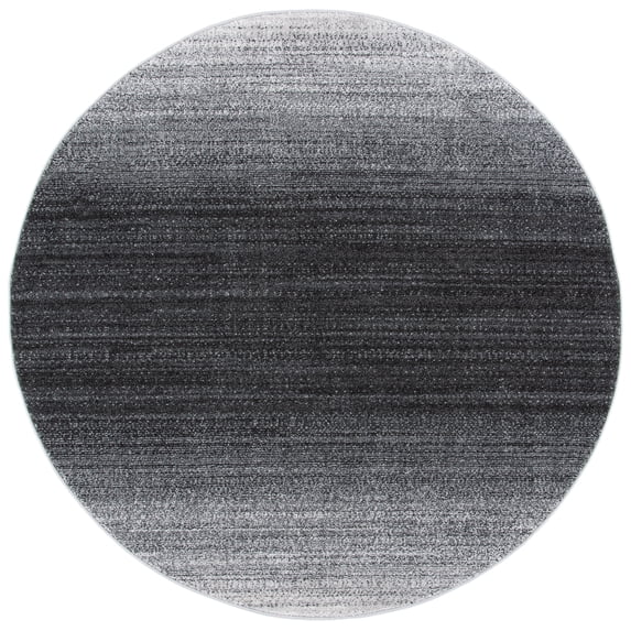 SAFAVIEH Adirondack Maris Abstract Area Rug, Grey/Dark Grey, 6' x 6' Round