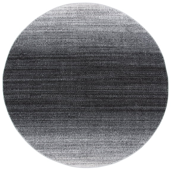 SAFAVIEH Adirondack Maris Abstract Area Rug, Grey/Dark Grey, 6' x 6' Round