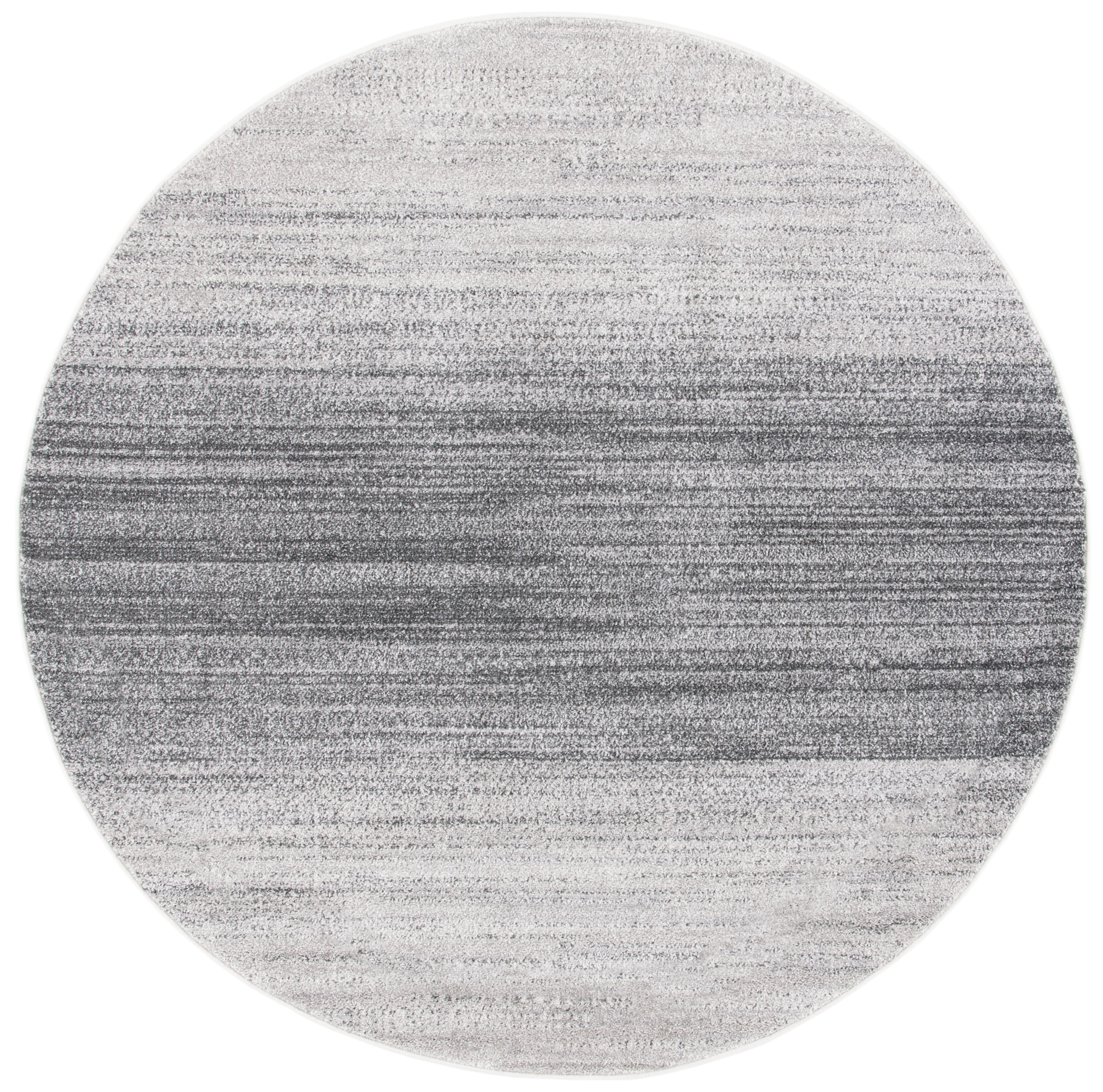 SAFAVIEH Adirondack Maris Abstract Area Rug, Grey/Ivory, 8' x 8' Round