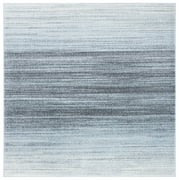 SAFAVIEH Adirondack Maris Abstract Area Rug, Grey/Light Grey, 6' x 6' Square