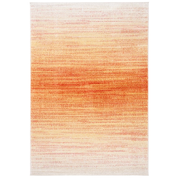 SAFAVIEH Adirondack Maris Abstract Area Rug, Orange/Red, 5'1" x 7'6"