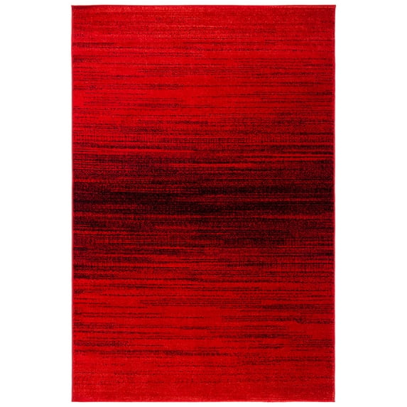 SAFAVIEH Adirondack Maris Abstract Area Rug, Red/Black, 4' x 6'