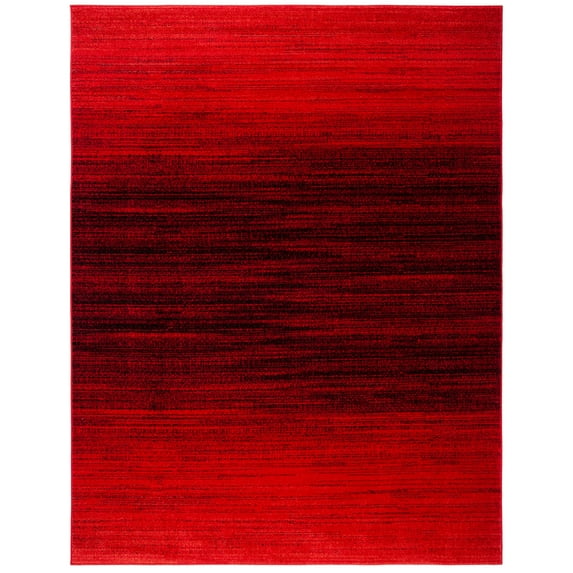 SAFAVIEH Adirondack Maris Abstract Area Rug, Red/Black, 8' x 10'