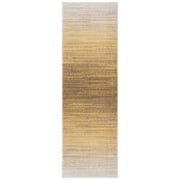 SAFAVIEH Adirondack Maris Abstract Runner Rug, Gold/Ivory, 2'6" x 6'