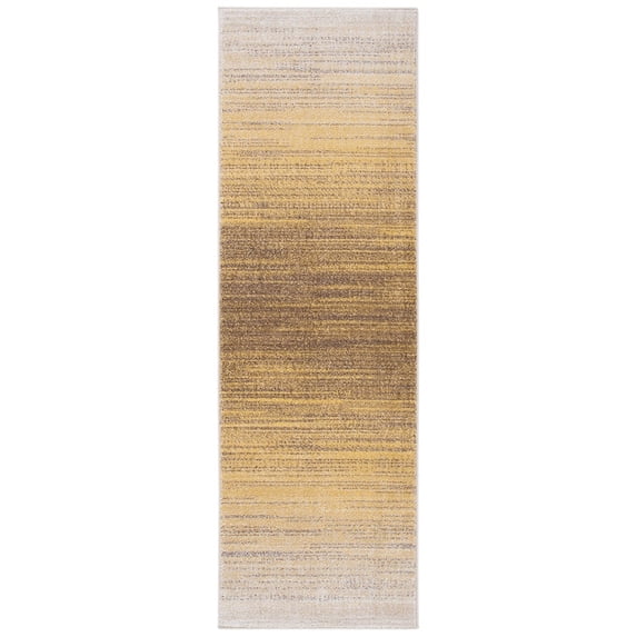 SAFAVIEH Adirondack Maris Abstract Runner Rug, Gold/Ivory, 2'6" x 6'