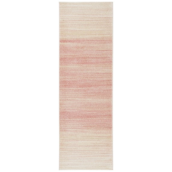 SAFAVIEH Adirondack Maris Abstract Runner Rug, Pink/Ivory, 2'6" x 12'