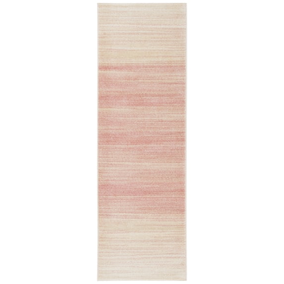 SAFAVIEH Adirondack Maris Abstract Runner Rug, Pink/Ivory, 2'6" x 6'
