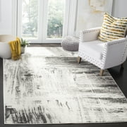 SAFAVIEH Adirondack Matilda Abstract Area Rug, Ivory/Grey, 5'1" x 7'6"