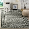 thumbnail image 1 of SAFAVIEH Adirondack Royston Geometric Area Rug, Ivory/Silver, 4' x 4' Square, 1 of 6