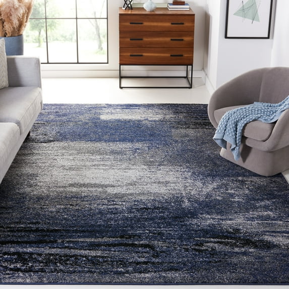 Safavieh Adirondack Rudyard Abstract Ombre Area Rug, Gray/Blue, 10' x 10' Square