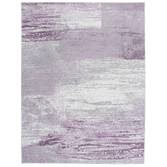 SAFAVIEH Adirondack Rudyard Abstract Area Rug, Grey/Purple, 10' x 14'