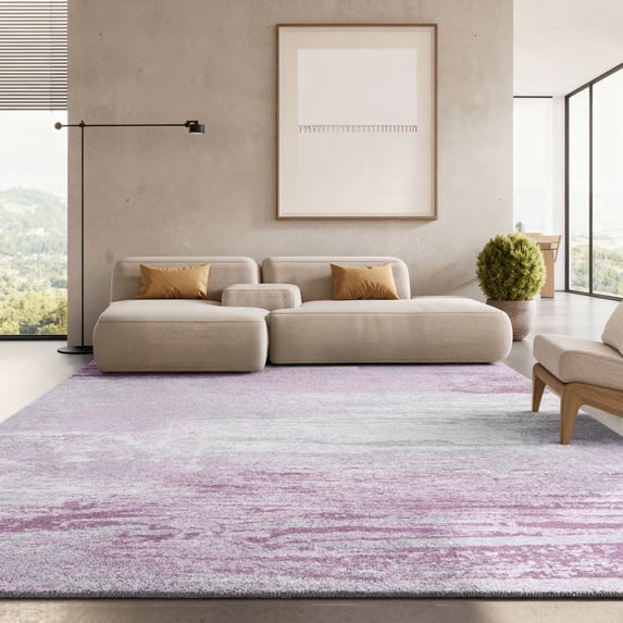 Safavieh Adirondack Rudyard Abstract Ombre Area Rug, Gray/Purple, 5'1" x 7'6"