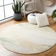thumbnail image 1 of Safavieh Adirondack Rudyard Abstract Ombre Area Rug, Ivory/Gold, 4' x 4' Round, 1 of 11