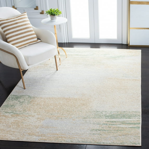 Safavieh Adirondack Rudyard Abstract Ombre Area Rug, Ivory/Gold, 6' x 9'