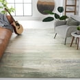 thumbnail image 1 of Safavieh Adirondack Rudyard Abstract Ombre Area Rug, Ivory/Sage, 8' x 8' Square, 1 of 16