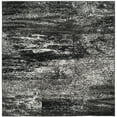 thumbnail image 1 of SAFAVIEH Adirondack Rudyard Abstract Area Rug, Silver/Black, 3' x 3' Square, 1 of 6