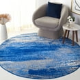 thumbnail image 1 of Safavieh Adirondack Rudyard Abstract Ombre Area Rug, Silver/Blue, 12' x 12' Round, 1 of 12