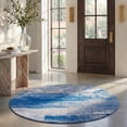 thumbnail image 1 of Safavieh Adirondack Rudyard Abstract Ombre Area Rug, Silver/Blue, 6' x 6' Round, 1 of 13