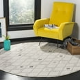 thumbnail image 1 of SAFAVIEH Adirondack Selina Geometric Diamonds Area Rug, Ivory/Grey, 6' x 6' Round, 1 of 7