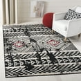 thumbnail image 1 of SAFAVIEH Adirondack Seth Geometric Area Rug, Black/Light Grey, 8' x 10', 1 of 7