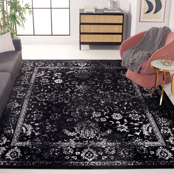 Safavieh Adirondack Wyatt Area Rug, 9'x12', Black/Ivory - Walmart.com