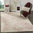 thumbnail image 1 of SAFAVIEH Adirondack Wyatt Traditional Distressed Area Rug, Ivory/Rose, 5' x 5' Square - Transitional Modern Design, Ivory & Rose, Ideal for Living Room, Bedroom, Dining Space, 1 of 13
