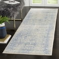 thumbnail image 1 of SAFAVIEH Adirondack Wyatt Traditional Distressed Runner Rug, Ivory/Light Blue, 2'6" x 20' - Transitional Modern Design, Ivory & Light Blue, Ideal for Living Room, Bedroom, Dining Space, Entryway, Hal, 1 of 12