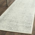 thumbnail image 1 of SAFAVIEH Adirondack Wyatt Traditional Distressed Runner Rug, Ivory/Silver, 2'6" x 14' - Transitional Modern Design, Ivory & Silver, Ideal for Living Room, Bedroom, Dining Space, Entryway, Hallway, Ki, 1 of 11