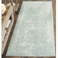 thumbnail image 1 of SAFAVIEH Adirondack Wyatt Traditional Distressed Runner Rug, Slate/Ivory, 2'6" x 14' - Transitional Modern Design, Slate & Ivory, Ideal for Living Room, Bedroom, Dining Space, Entryway, Hallway, Kitc, 1 of 12