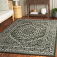 thumbnail image 1 of Safavieh Adirondack Xavier Oriental Area Rug, Dark Green/Ivory, 5'1" x 7'6", 1 of 14