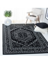 Safavieh Adirondack Xavier Oriental Area Rug, Black/Ivory, 5'1" x 7'6"