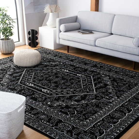 Safavieh Adirondack Xavier Oriental Area Rug, Black/Ivory, 8' x 10'