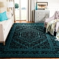 thumbnail image 1 of Safavieh Adirondack Xavier Oriental Area Rug, Black/Teal, 10' x 14', 1 of 12