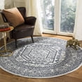 thumbnail image 1 of Safavieh Adirondack Xavier Oriental Area Rug, Ivory/Navy, 6' x 6' Round, 1 of 10