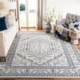 thumbnail image 1 of Safavieh Adirondack Xavier Oriental Area Rug, Ivory/Navy, 8' x 8' Square, 1 of 12