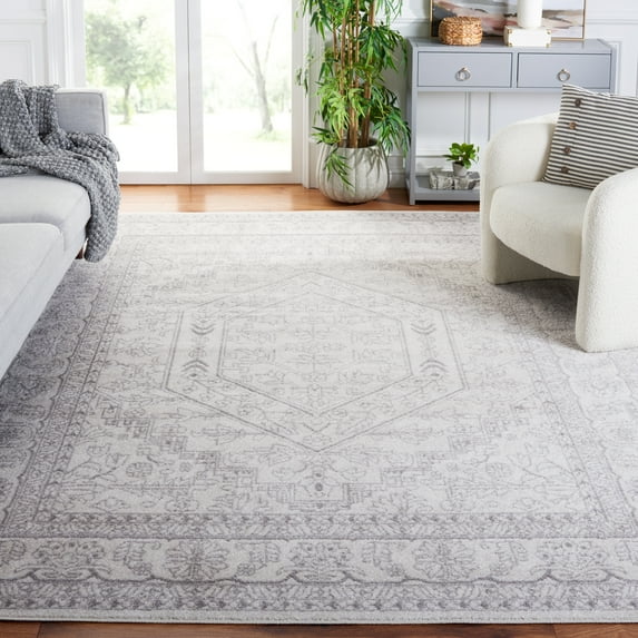 Safavieh Adirondack Xavier Oriental Area Rug, Ivory/Silver, 10' x 14'