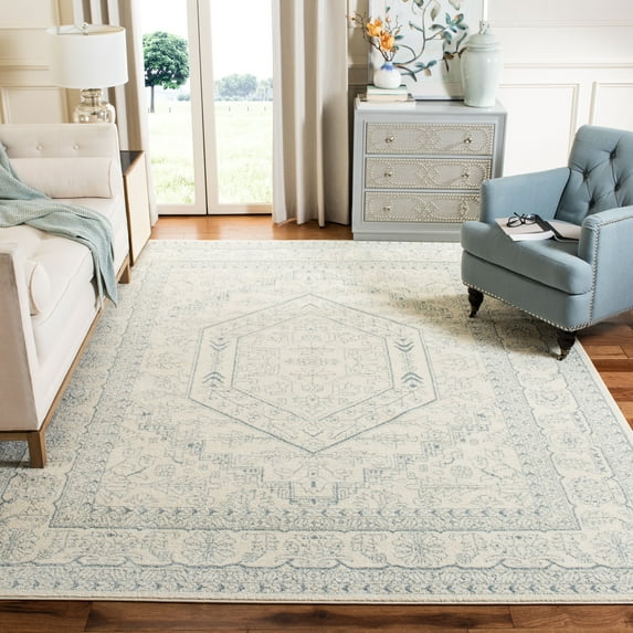 Safavieh Adirondack Xavier Oriental Area Rug, Ivory/Slate, 10' x 14'