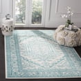 thumbnail image 1 of Safavieh Adirondack Xavier Oriental Area Rug, Ivory/Teal, 6' x 6' Square, 1 of 12