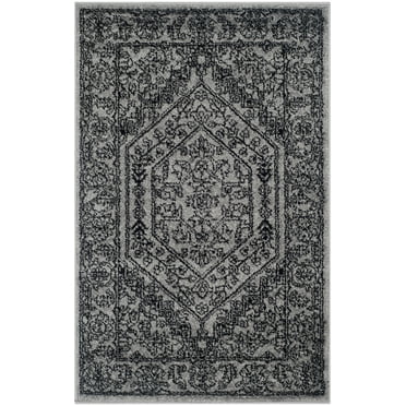 SAFAVIEH Adirondack Xavier Oriental Area Rug, Silver/Black, 2'6" x 4'