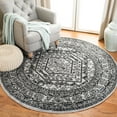thumbnail image 1 of Safavieh Adirondack Xavier Oriental Area Rug, Silver/Black, 8' x 8' Round, 1 of 11