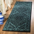 thumbnail image 1 of Safavieh Adirondack Xavier Oriental Runner Rug, Black/Teal, 2'6" x 10', 1 of 9