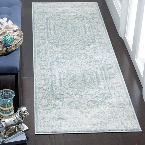 Safavieh Adirondack Xavier Oriental Runner Rug, Slate/Ivory, 2'6" x 6'