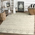 thumbnail image 1 of SAFAVIEH Adirondack Zachary Southwestern Area Rug, Ivory/Silver, 10' x 10' Square, 1 of 7