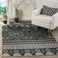 thumbnail image 1 of SAFAVIEH Adirondack Zachary Southwestern Area Rug, Silver/Black, 4' x 6', 1 of 6