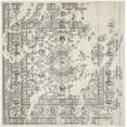 thumbnail image 1 of SAFAVIEH Adirondack Zoey Distressed Area Rug, Ivory/Silver, 9' x 9' Square, 1 of 8