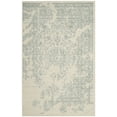 thumbnail image 1 of SAFAVIEH Adirondack Zoey Traditional Faded Area Rug, Ivory/Slate, 4' x 6', 1 of 5