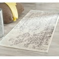 thumbnail image 1 of SAFAVIEH Adirondack Zoey Traditional Faded Runner Rug, Ivory/Silver, 2'6" x 14', 1 of 7