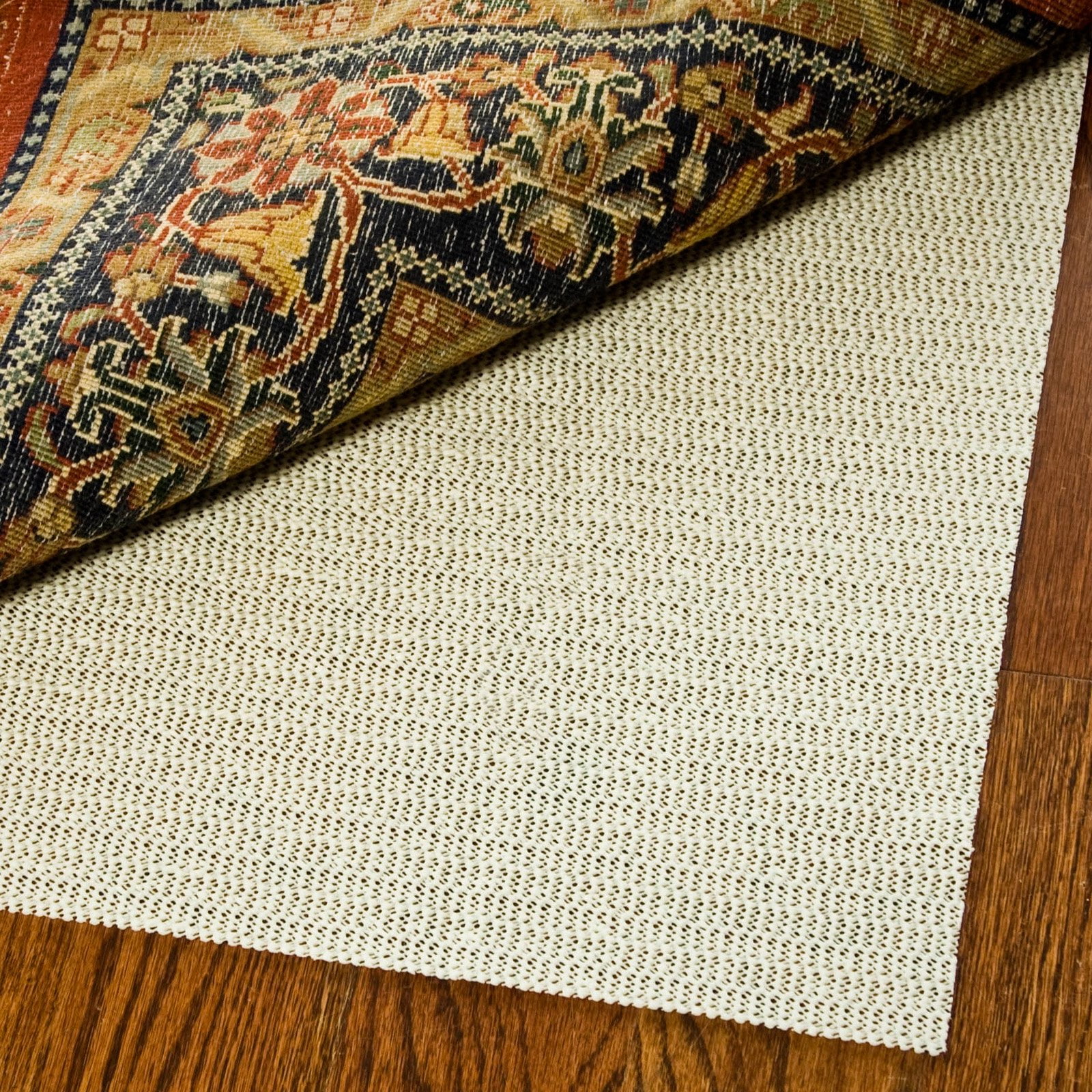 SAFAVIEH Advance Ultra NonSlip Grid Rug Pad, White, 2' x 8' Runner